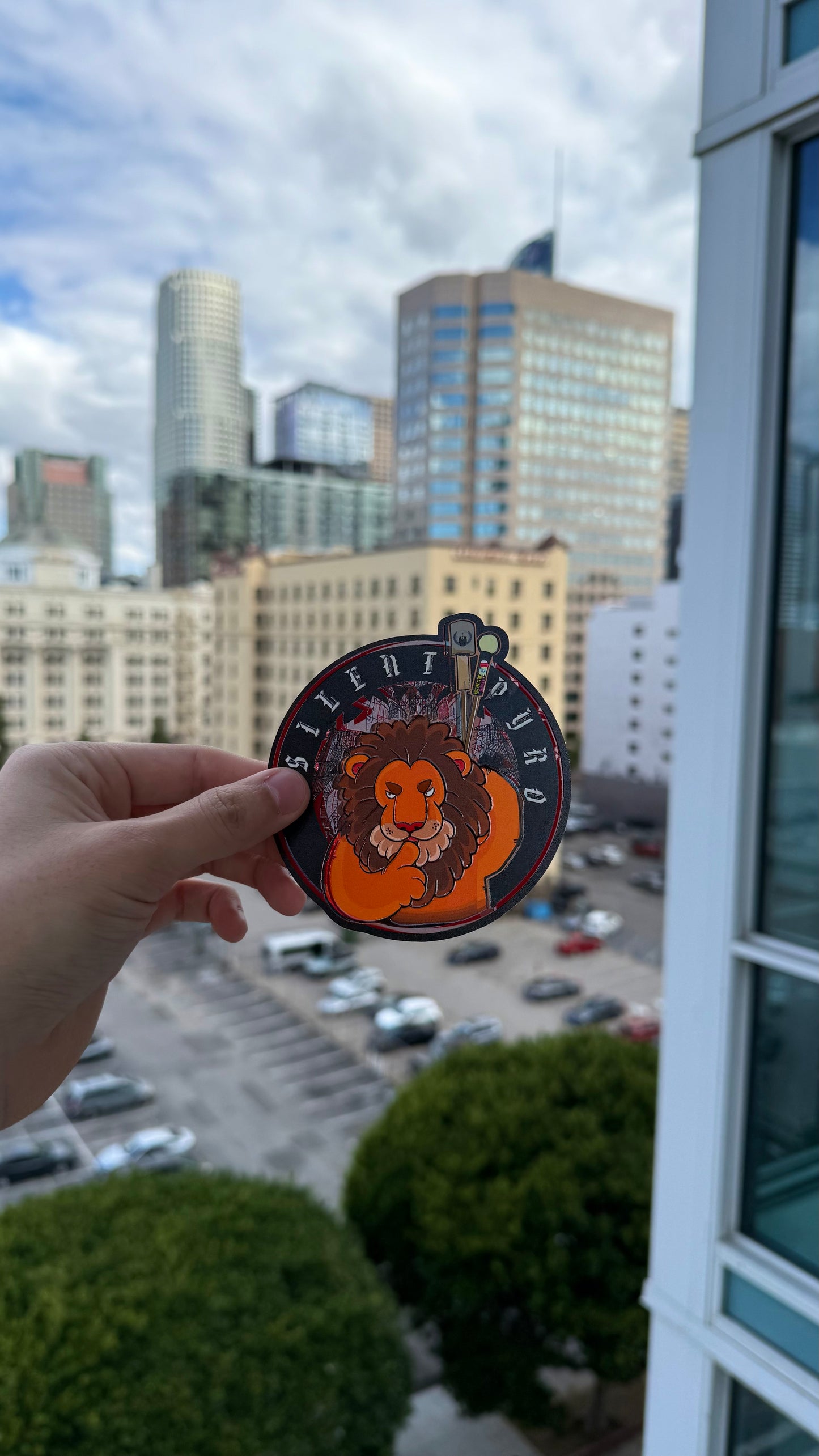 *Limited Edition* Gold Top Strobe Keychain + Free Stickers!